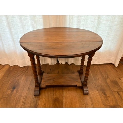 Bishopsgate Collection Drexel Heritage Lamp Table with Drop Leaves Model #: 180-347-3 Manufacturer: Bishopsgate by Drexel...