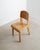 1940s Early Mid-Century Modern French Wooden Tout Bois Wooden Dining Chair from Jean Prouvé, 1941 For Sale - Image 5 of 8