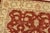 Ziegler Rug 6'3'' X 9' Red Wool Traditional Hand-Knotted Oriental Carpet For Sale In Philadelphia - Image 6 of 12