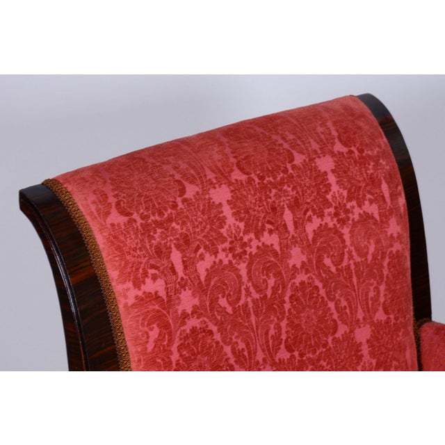 Art Deco Oak Armchair attributed to Pavel Janák for Pud, Czech, 1890s For Sale - Image 10 of 14