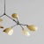 Stingray chandelier brass by 101 copenhagen designed by kristian sofus hansen & tommy hyldahl. Dimensions: l 200 x w 155 x...