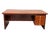A finely constructed and functional Danish modern rosewood executive desk. The desk is imposing and yet quite useable and...