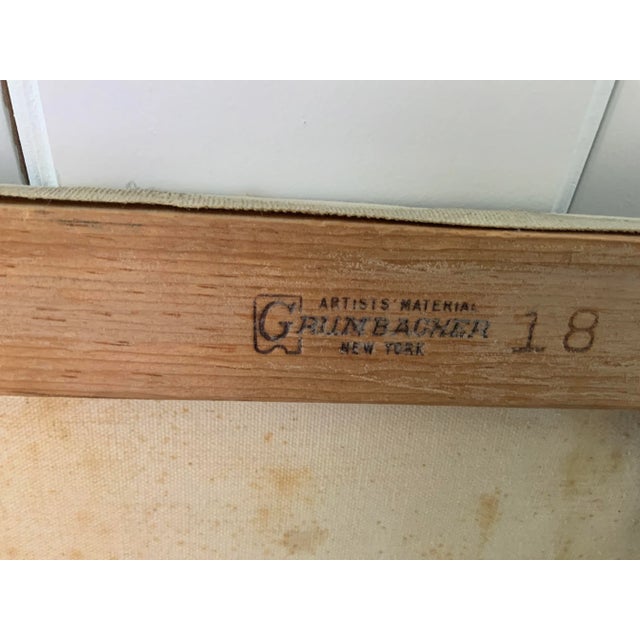 Copper “Bedtime” Oil Painting on Canvas by Greta Rothstein For Sale - Image 8 of 9