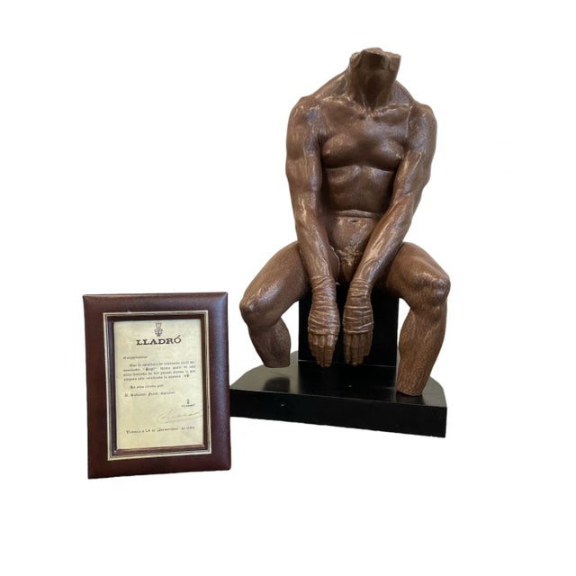 Spanish Figurine in Porcelain For Sale - Image 3 of 7