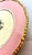 English Mid-20th Century Royal Doulton Pink & Gold Scalloped Dinner Plates - Set of 12 For Sale - Image 3 of 12