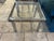Pair of MCM Polished Steel & Brass Side, Accent, or Coffee Tables For Sale In West Palm - Image 6 of 6