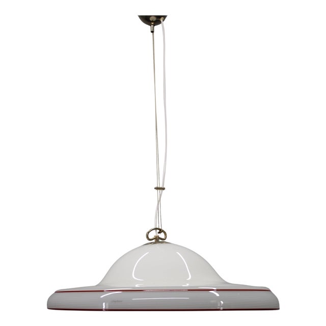 Murano Glass Pendant Light, Italy, 1970s For Sale