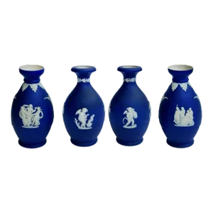 4-Piece Jasperware Wedgwood Set, Circa 1950's
