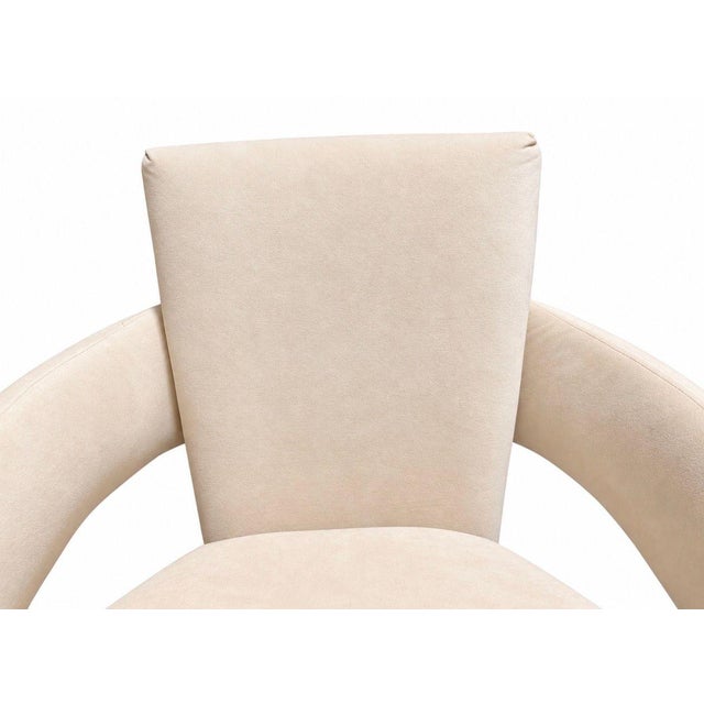 Cream Pair Carsons Elephant Lounge Chairs, 1980 For Sale - Image 8 of 8