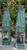 Pair of Monumental Art Deco Style Verdigris Copper & Brass Wall Lanterns For Sale - Image 4 of 16