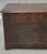 Wood Antique 1800s English Carved Oak Coffer Storage Trunk Box For Sale - Image 7 of 12