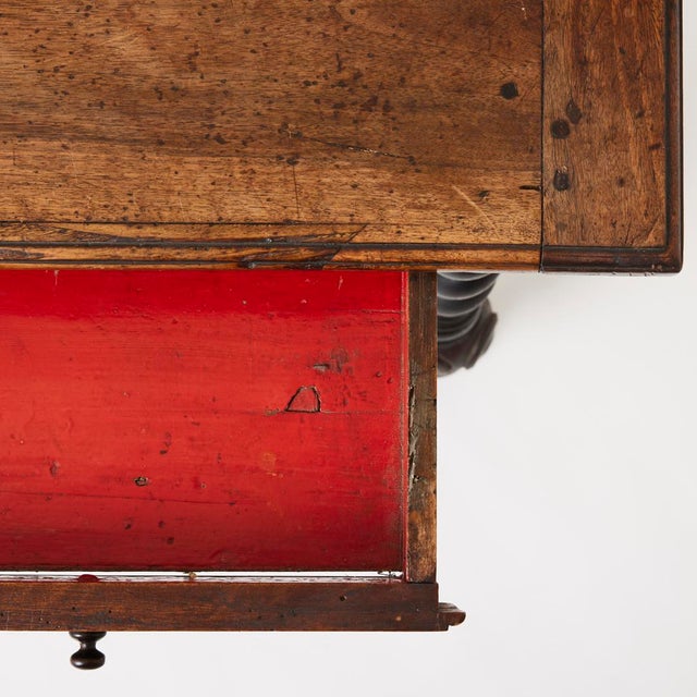 Antique French Barley Twist Table, 18th Century For Sale - Image 14 of 15