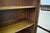 Mission Solid Oak Display Bookcase - Walnut For Sale - Image 11 of 14