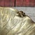 Mid-Century Modern Vintage Brass Lily Pad Pedestal Bowl With Frog Accent For Sale - Image 3 of 12