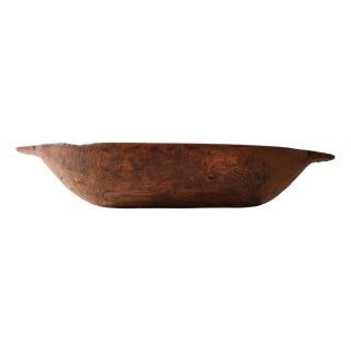 19th Century French Oak Bowl For Sale