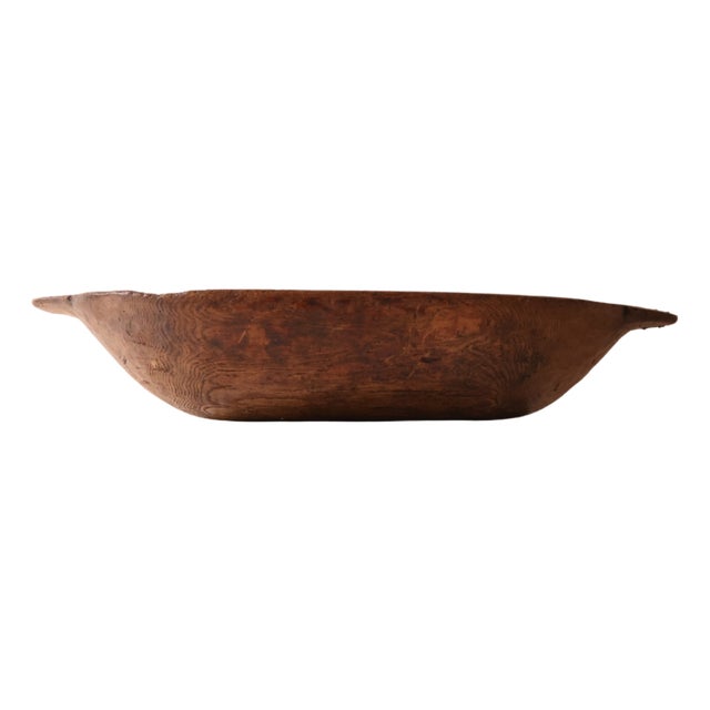 19th Century French Oak Bowl For Sale