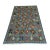 Blue Bokhara Wool Area Rug With Tribal Gul Motifs, 6'6" X 10'5" For Sale