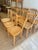 Vintage French Bistro Chairs, 1950s, Set of 9 For Sale - Image 4 of 8