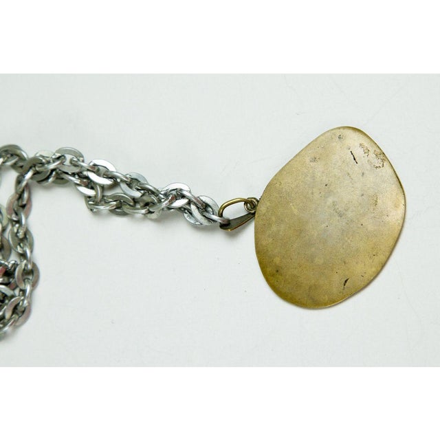 Mid-Century Pendant with Raven Motif, 1970s For Sale - Image 4 of 5