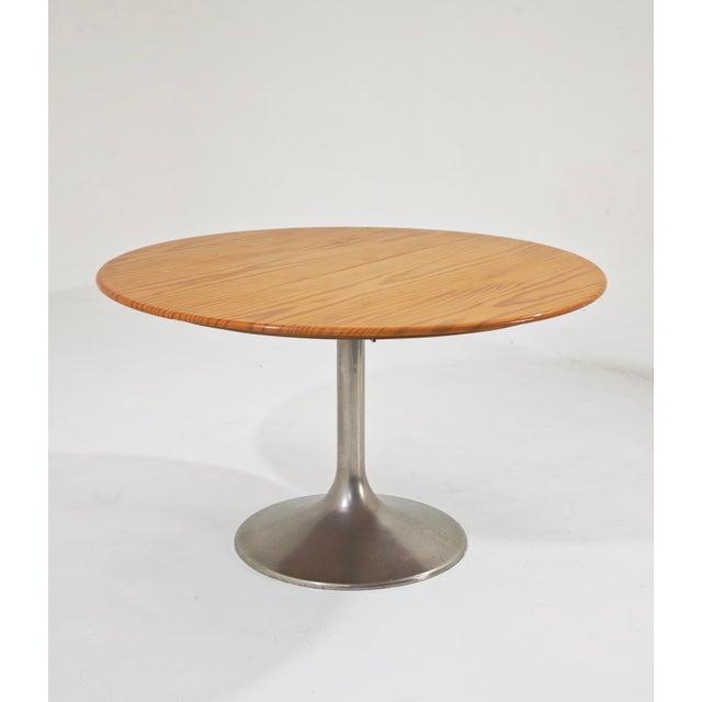 Extendable Round Dining Table, 1960s For Sale - Image 14 of 18