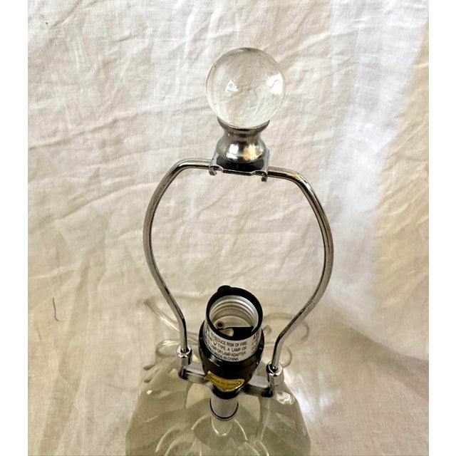 2020s Laura Ashley "Lydia" Cut Crystal Sphere Table Lamp For Sale - Image 5 of 7