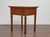 19th Century French Walnut Side Table With Drawer and Carved Diamond Accents For Sale In Atlanta - Image 6 of 9