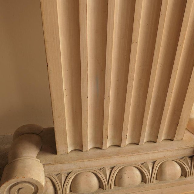 Neoclassical Console Table with Leather For Sale - Image 11 of 18