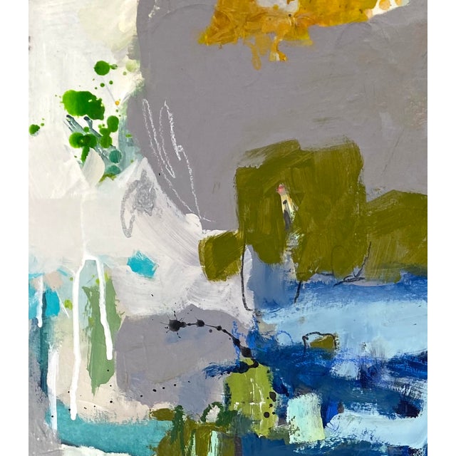 2010s Abstract Mixed Media Painting by Gina Cochran -- "Too Much & Too Often" For Sale - Image 5 of 6