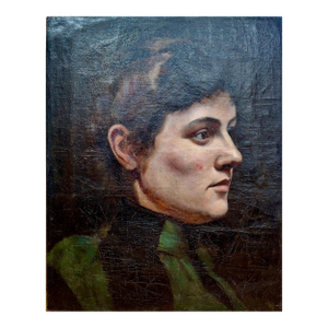Portrait of a Young Woman, by William J. Forsyth (1854-1935)