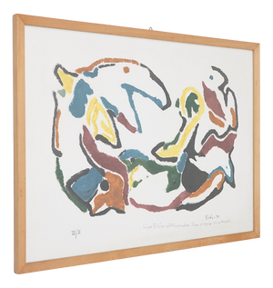 Ansgar Elde, Il Bostrico, 1990s, Monotype Engraving and Woodcut