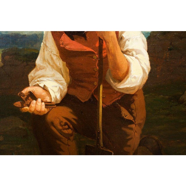 "The Relic Hunter" (1854) by Charles F. Blauvelt (American, 1824-1900) For Sale - Image 16 of 18