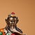 Late 20th Century Gilt Bronze Cloisonné Enamel Figure of Guan Yu For Sale - Image 5 of 9