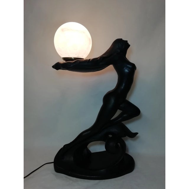 Vintage Desk Lamp by E. Tarrech , in Very Good conditions. Designed 1950 to 1959 This piece has an attribution mark, I am...