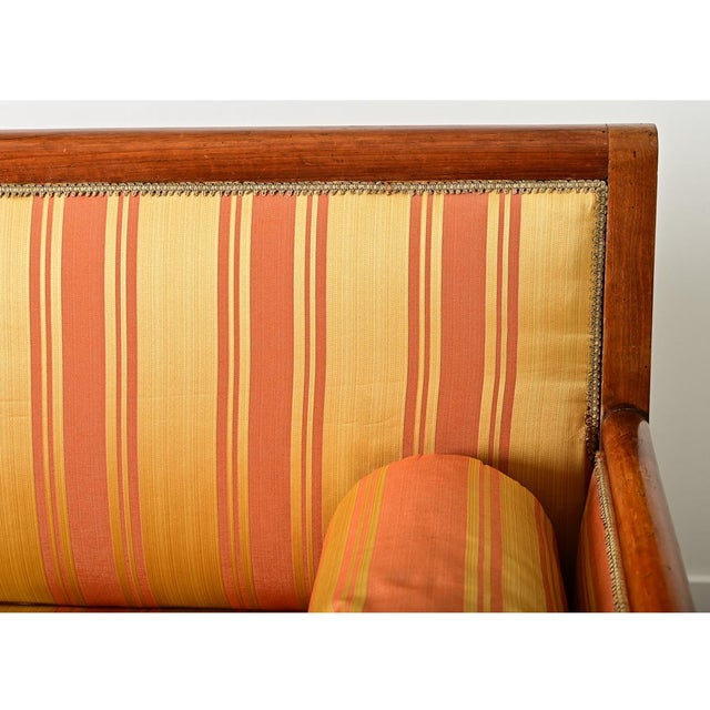 French 19th Century Massive Directoire Settee For Sale - Image 12 of 16