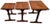 Wood 1960s Mid-Century Danish Modern Nesting Tables G-Plan For Sale - Image 7 of 10