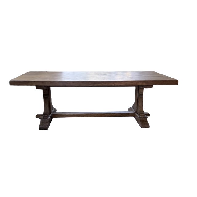 Monastery Table in Oak, 1950s For Sale