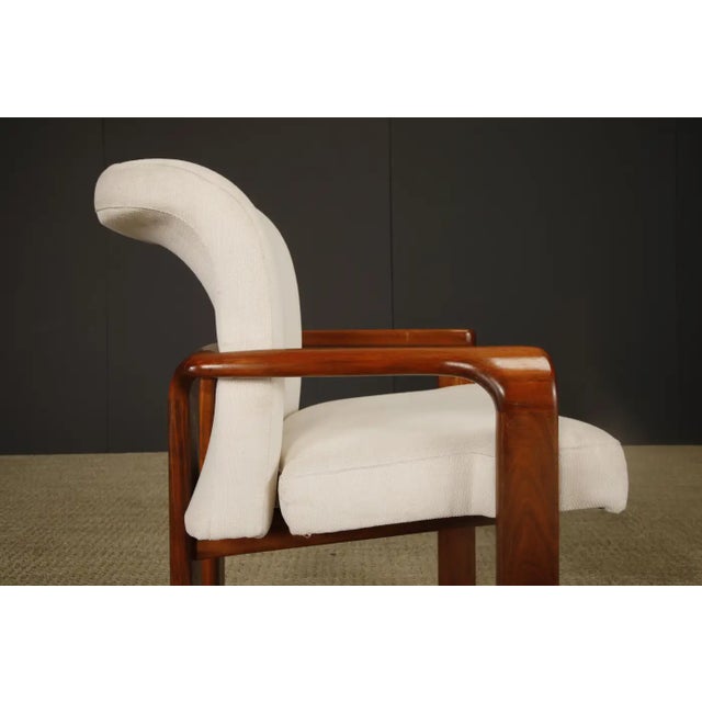 Set of Four Sculptural Armchairs in the Style of Afra & Tobia Scarpa, 1970s For Sale - Image 15 of 15