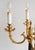 1960s 1960s Bronze & Marble Candelabra Table Lamp For Sale - Image 5 of 8