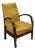 Vintage English Bridge Chair in Beechwood, 1950s For Sale