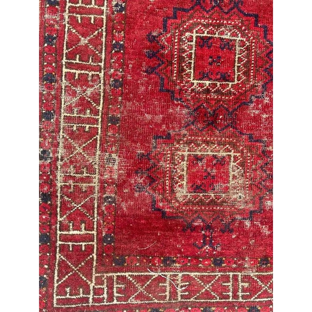 Antique Turkmen Rug, 1890s For Sale - Image 9 of 14