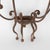 Early 20th Century Pair of Victorian Wrought Iron Candle Wall Sconces, Early 20th Century For Sale - Image 5 of 8