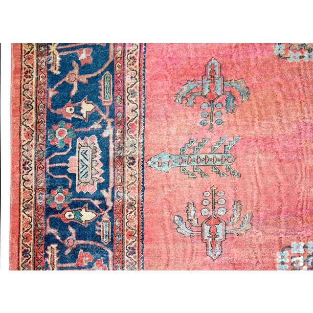 Early 20th Century Persian Sultanabad Rug For Sale - Image 11 of 15