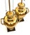 Hollywood Regency Striking Pair Hollywood Regency Marbro Polished Brass 'Hydria' Lamps For Sale - Image 3 of 12