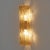 Gold Yellow Murano Glass Sconces in the style of Mazzega, 2000s, Set of 2 For Sale - Image 6 of 10