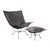 Textile Puff Chair Complete Qivuit Gray For Sale - Image 7 of 8
