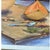 Michael Logan (1939-2016) California Impressionist Cantaloupe Still Life Oil Painting, Framed For Sale - Image 10 of 11