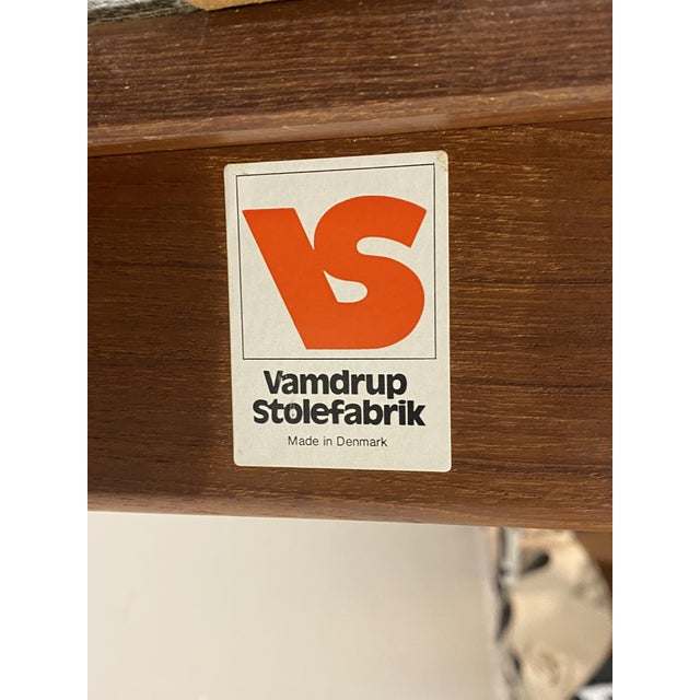 Set of Danish Teak Lounge Chair and Ottoman, 1960s For Sale - Image 13 of 18