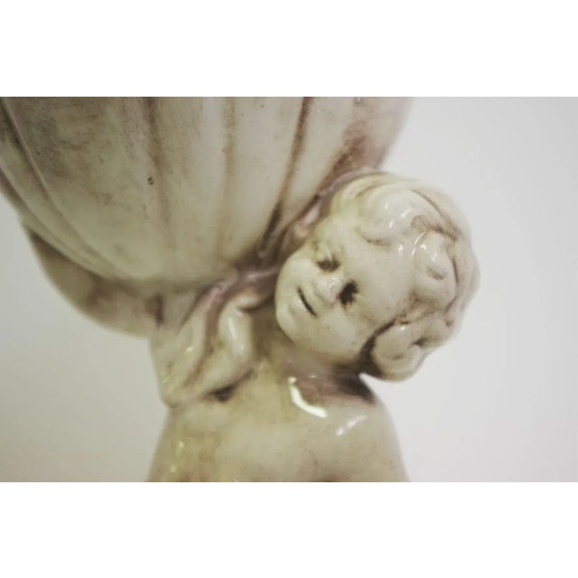 Mid-Century Ceramic Cherub For Sale - Image 6 of 15
