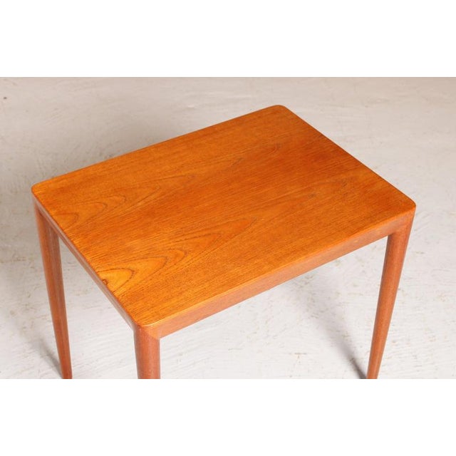 Mid-Century Danish Teak Side Table, 1960s For Sale - Image 4 of 10