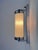 Bauhaus Chrome and Milk Glass Wall Lamp, Czechoslovakia, 1940s For Sale - Image 6 of 7